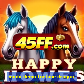modo demo fortune dragon